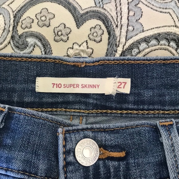Levi’s 710 super skinny jeans - Picture 3 of 4